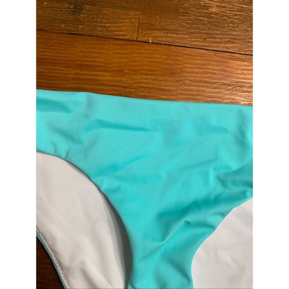 Victoria’s Secret Small NWT bikini bottom the classic hipster turquoise blue - Picture 2 of 7